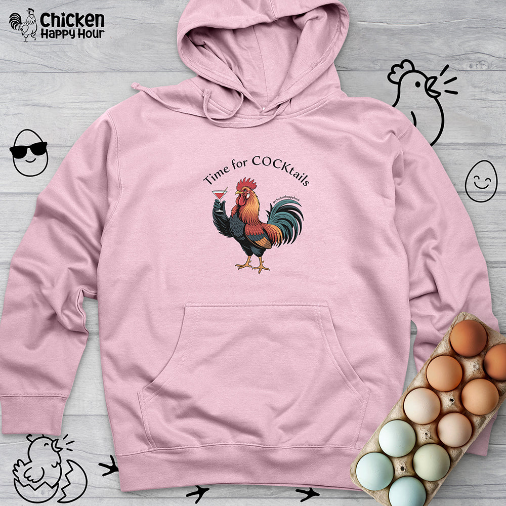 Time for Cocktails Hooded Sweatshirt