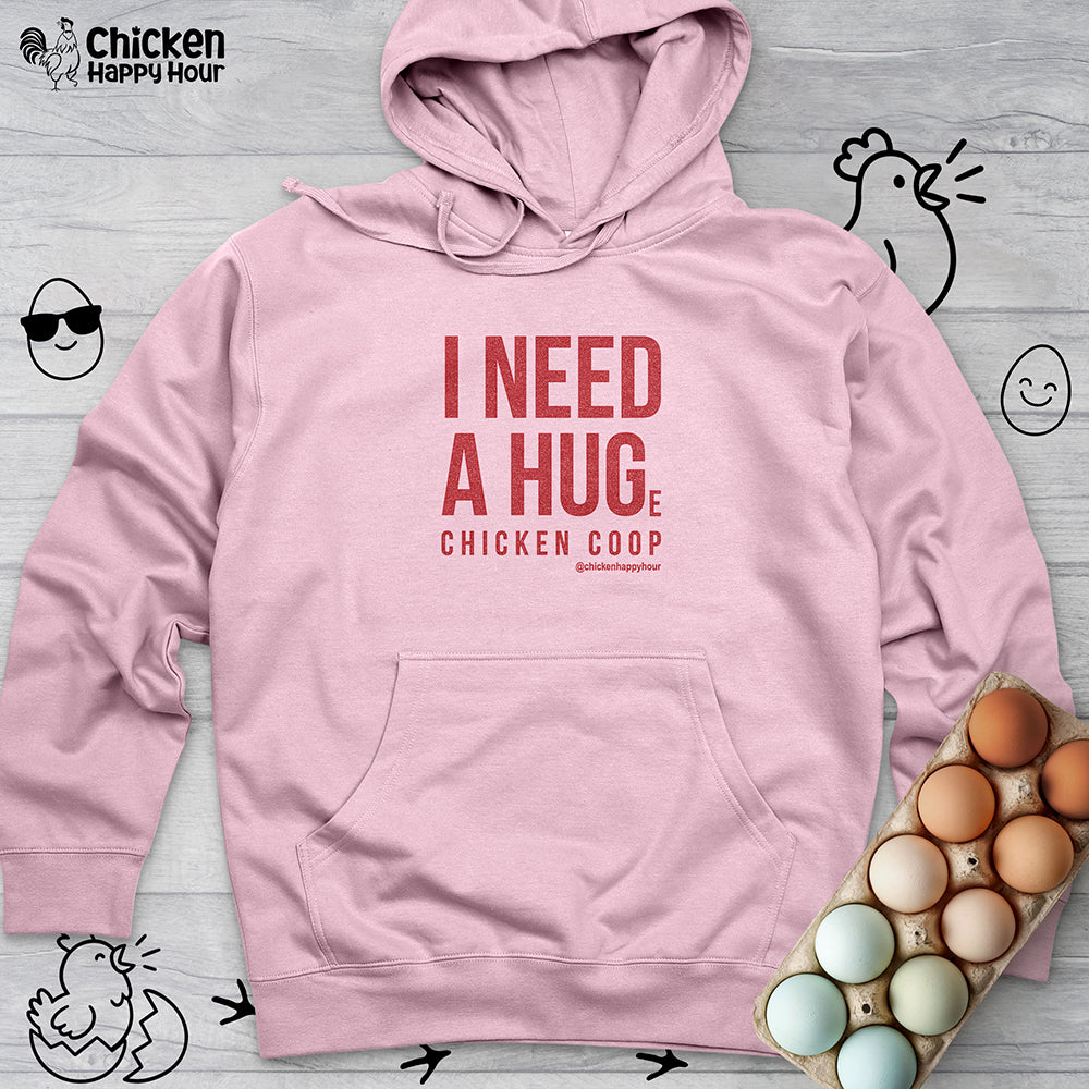 Chicken Coop Hooded Sweatshirt