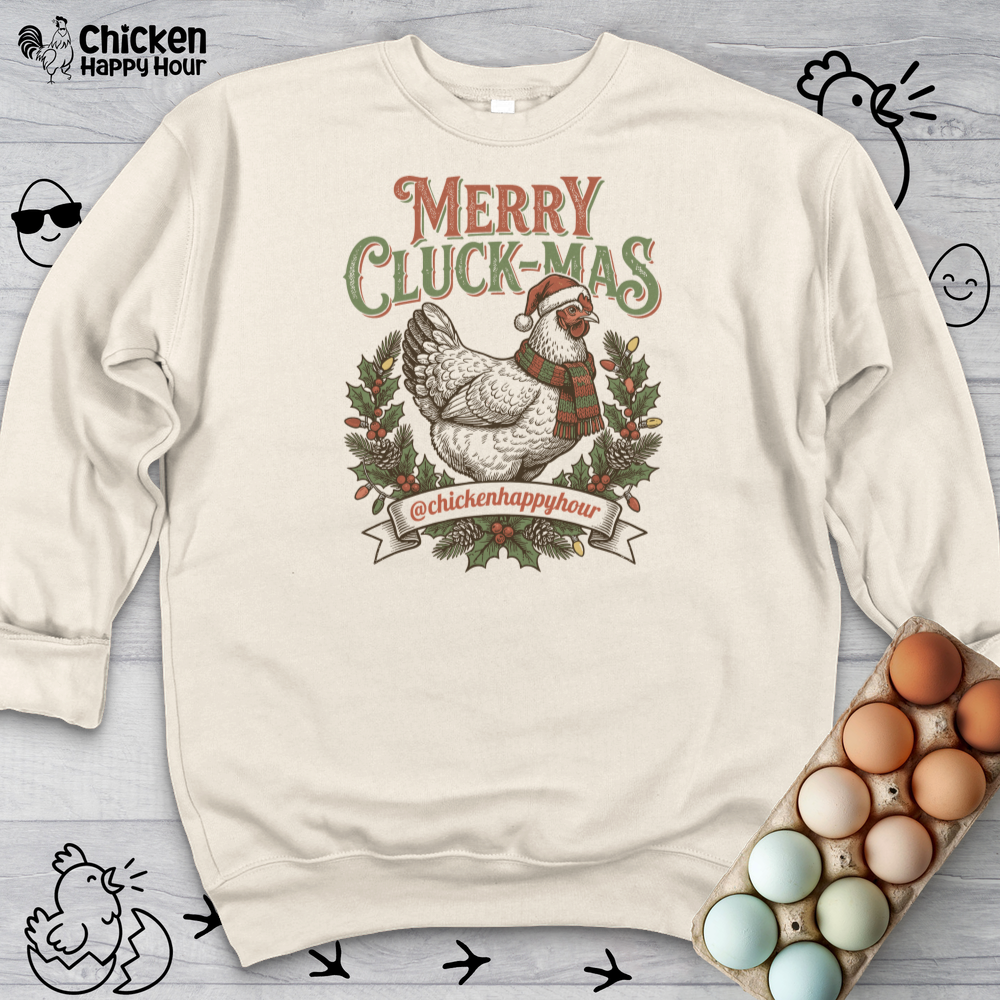 Merry Cluck-Mas Sweatshirt