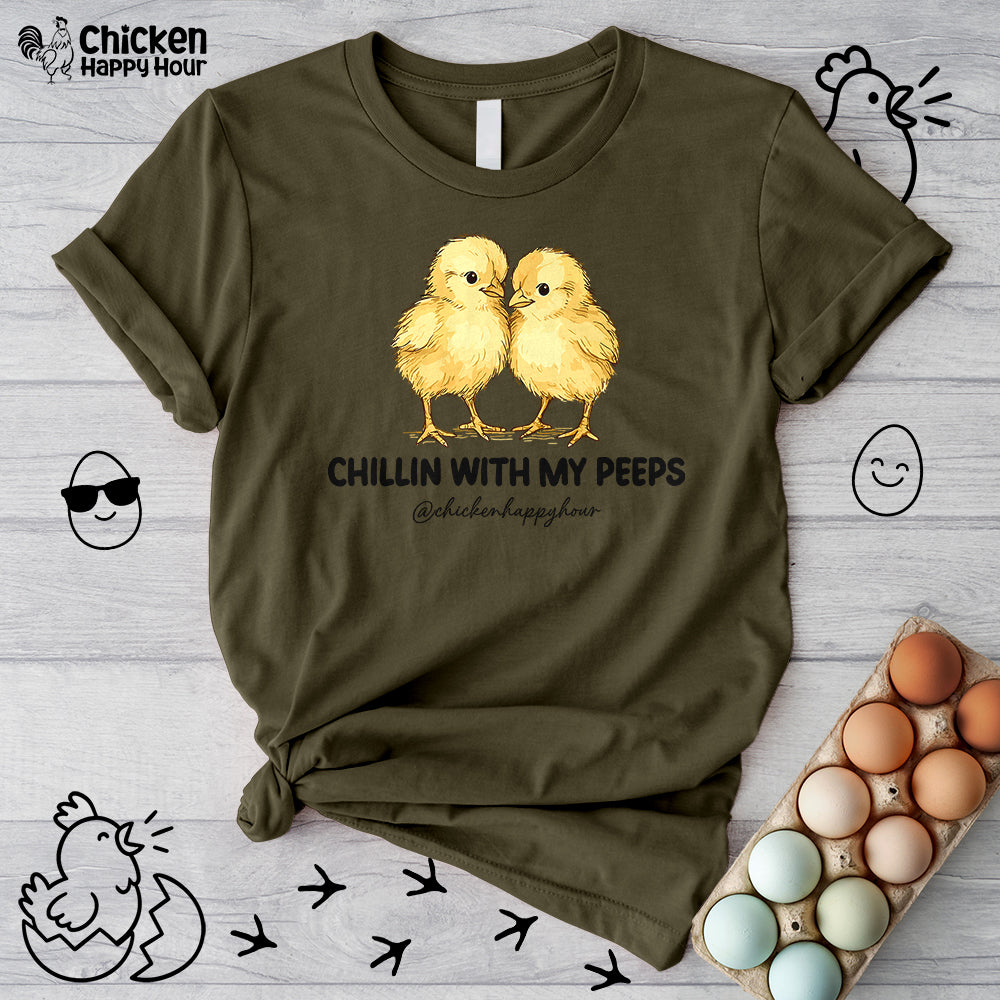 Chillin with my Peeps Unisex Tee