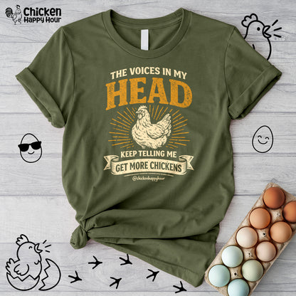 The Voices In My Head Unisex Tee