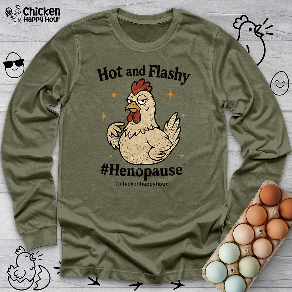 Hot and Flashy Long Sleeve Tee