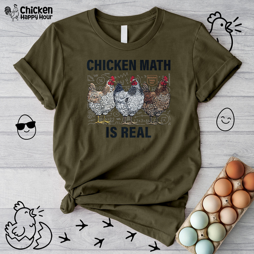 Chicken Math is Real Unisex Tee