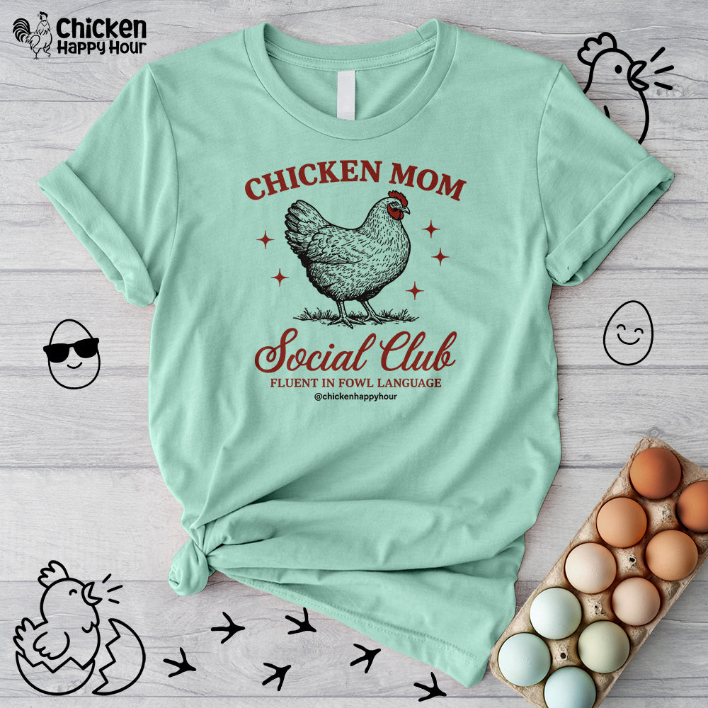 Chicken Mom Social Club Unisex Tee