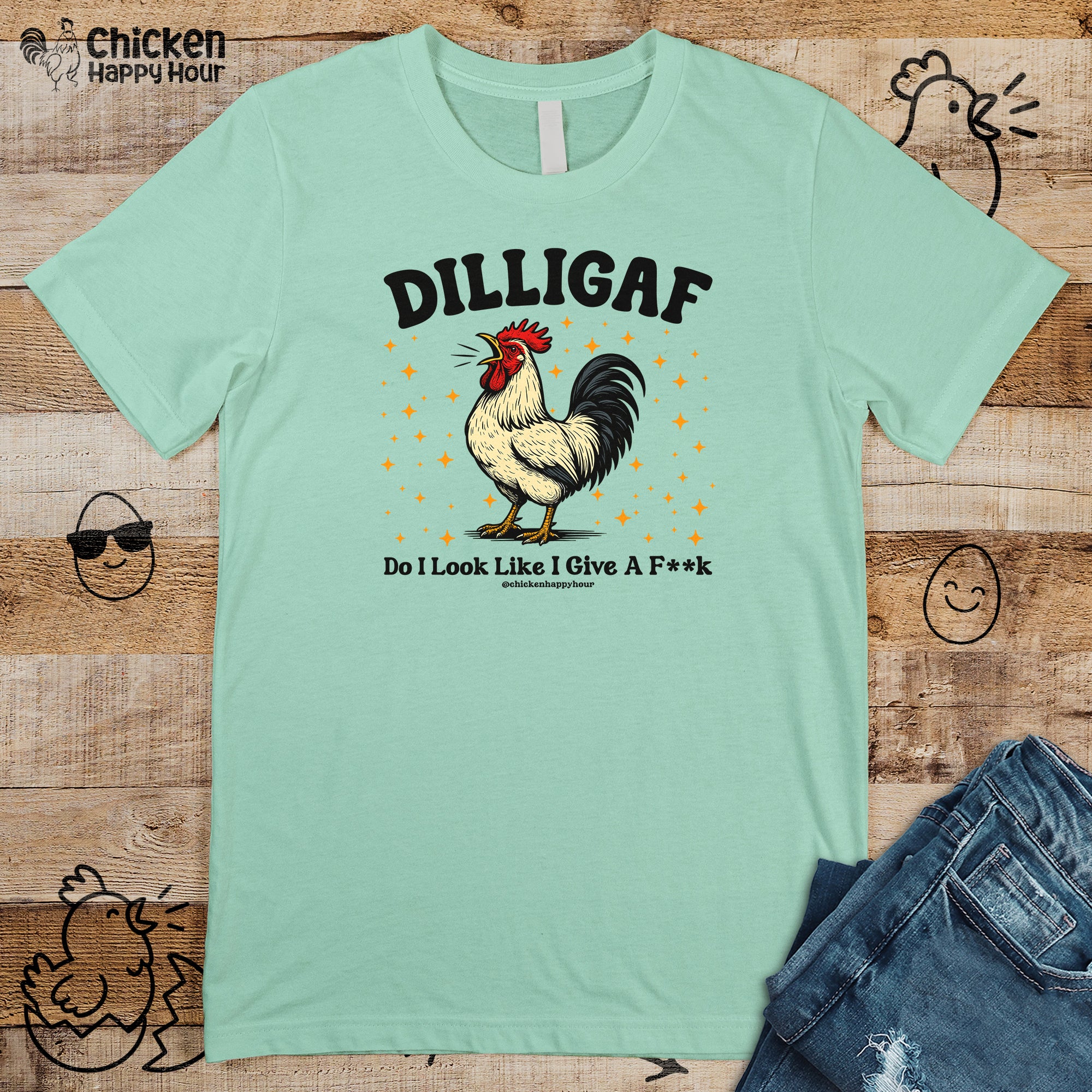 Dilligaf Do I Look Like I Give a Fk Unisex Tee