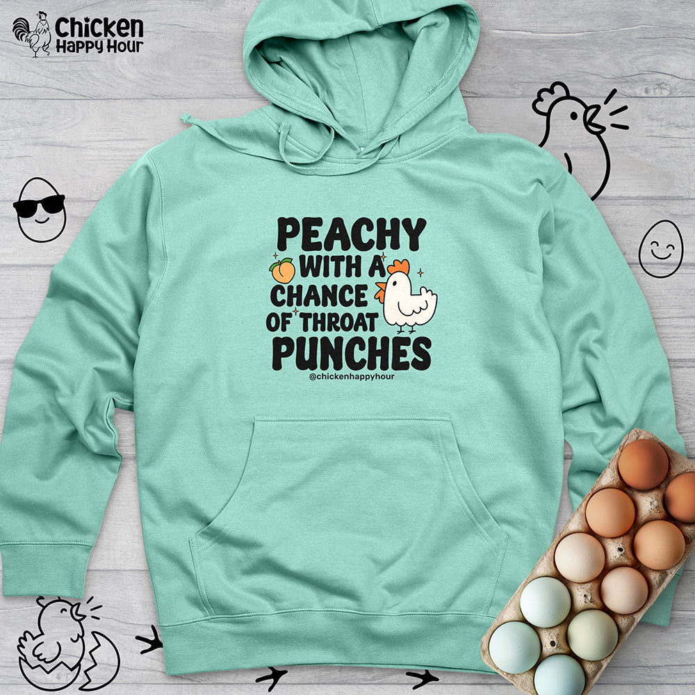 Peachy Hooded Sweatshirt