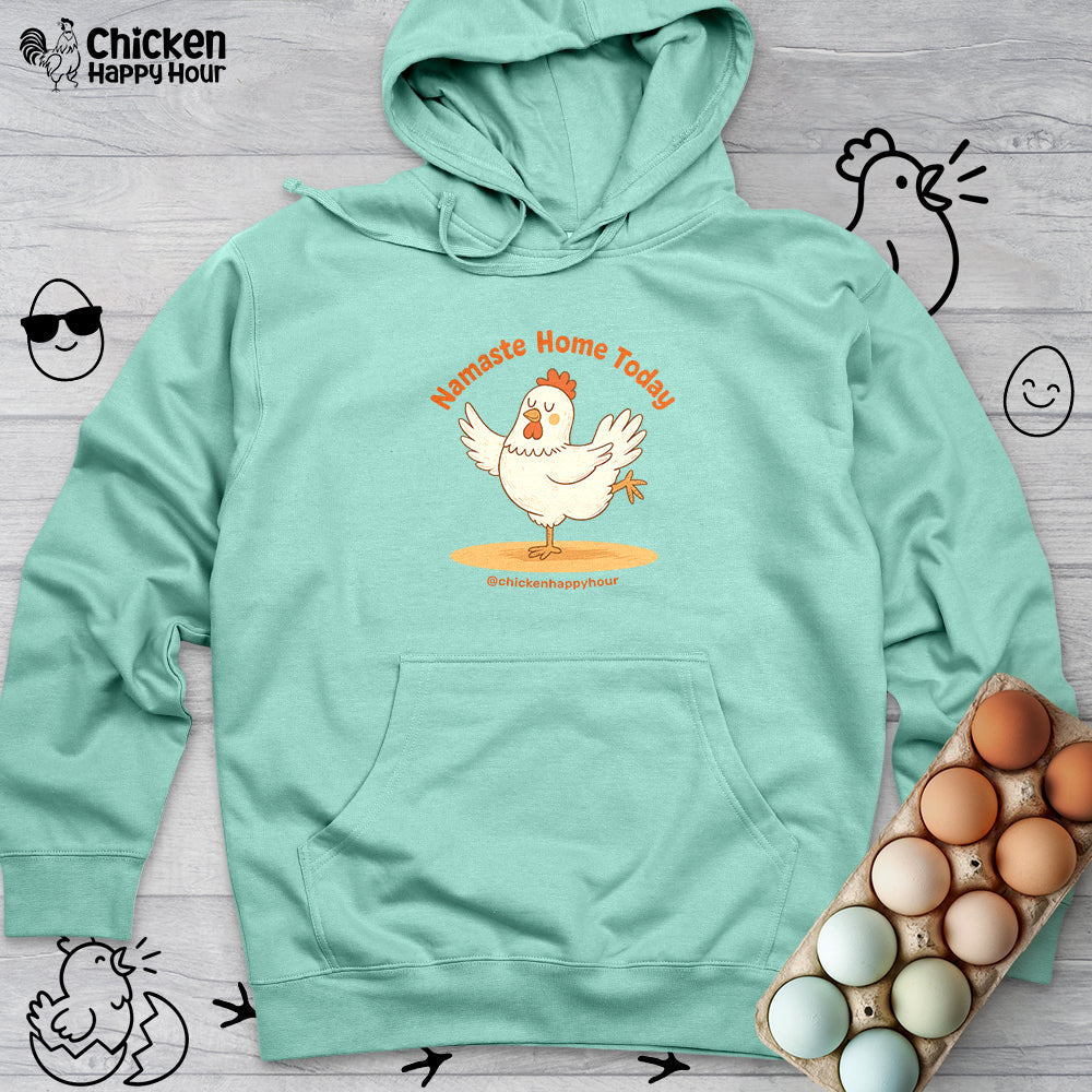 Namaste Cluck Hooded Sweatshirt