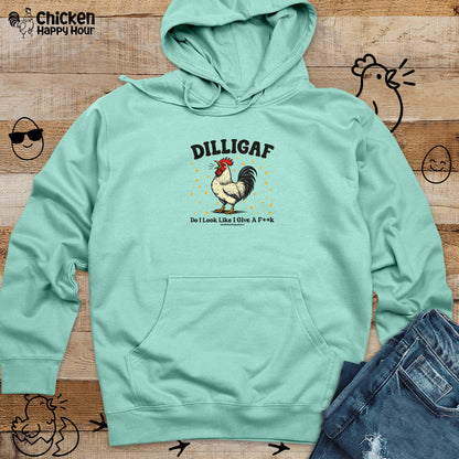 Dilligaf Do I Look Like I Give a Fk Hooded Sweatshirt