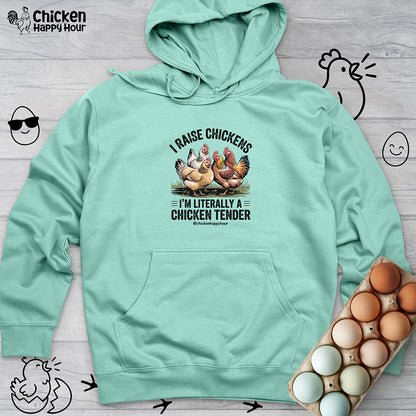 I'm Literally a Chicken Tender Hooded Sweatshirt