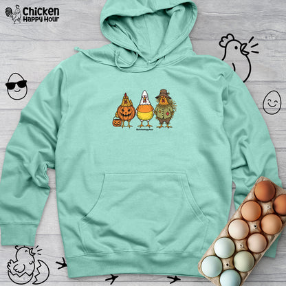 Halloween Chicken Hooded Sweatshirt