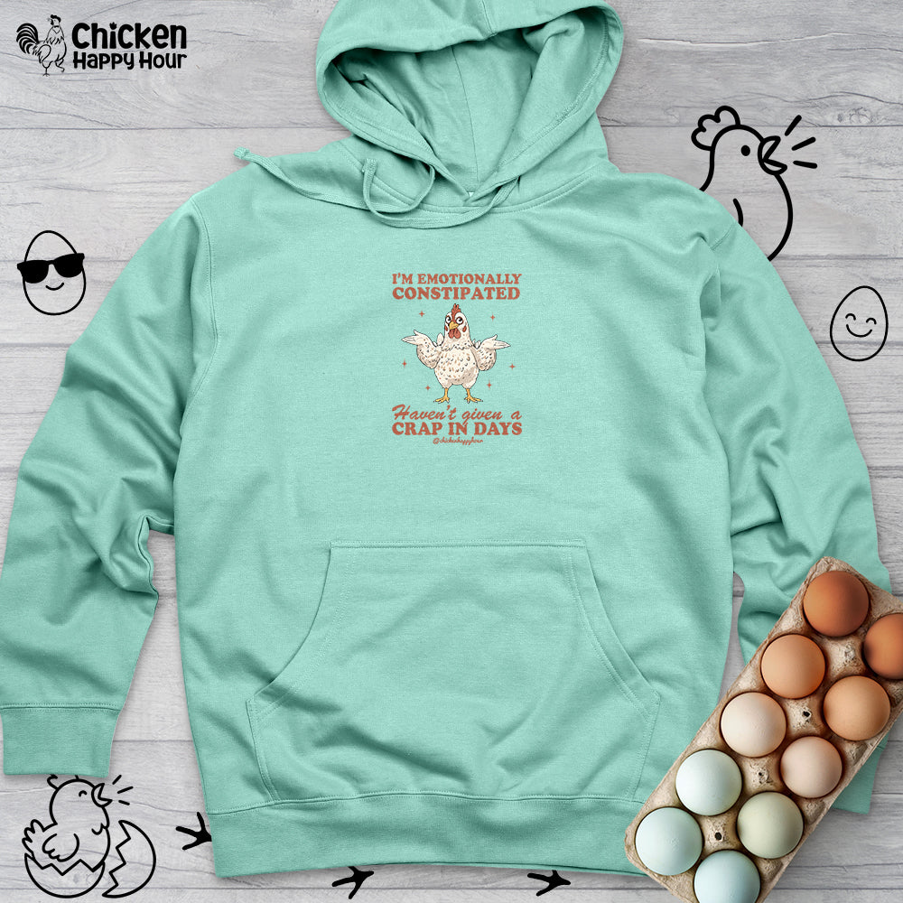Emotionally Constipated Hooded Sweatshirt