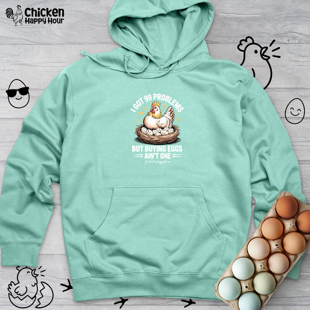Buying Eggs Hooded Sweatshirt