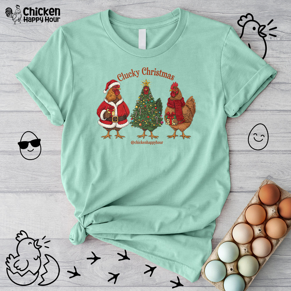 Clucky Christmas Unisex Tee