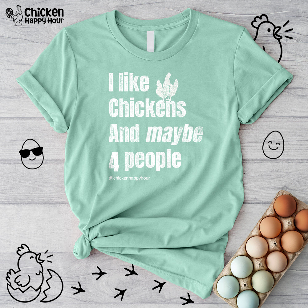 I Like Chickens Unisex Tee