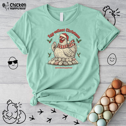 Egg-cellent Christmas Unisex Tee
