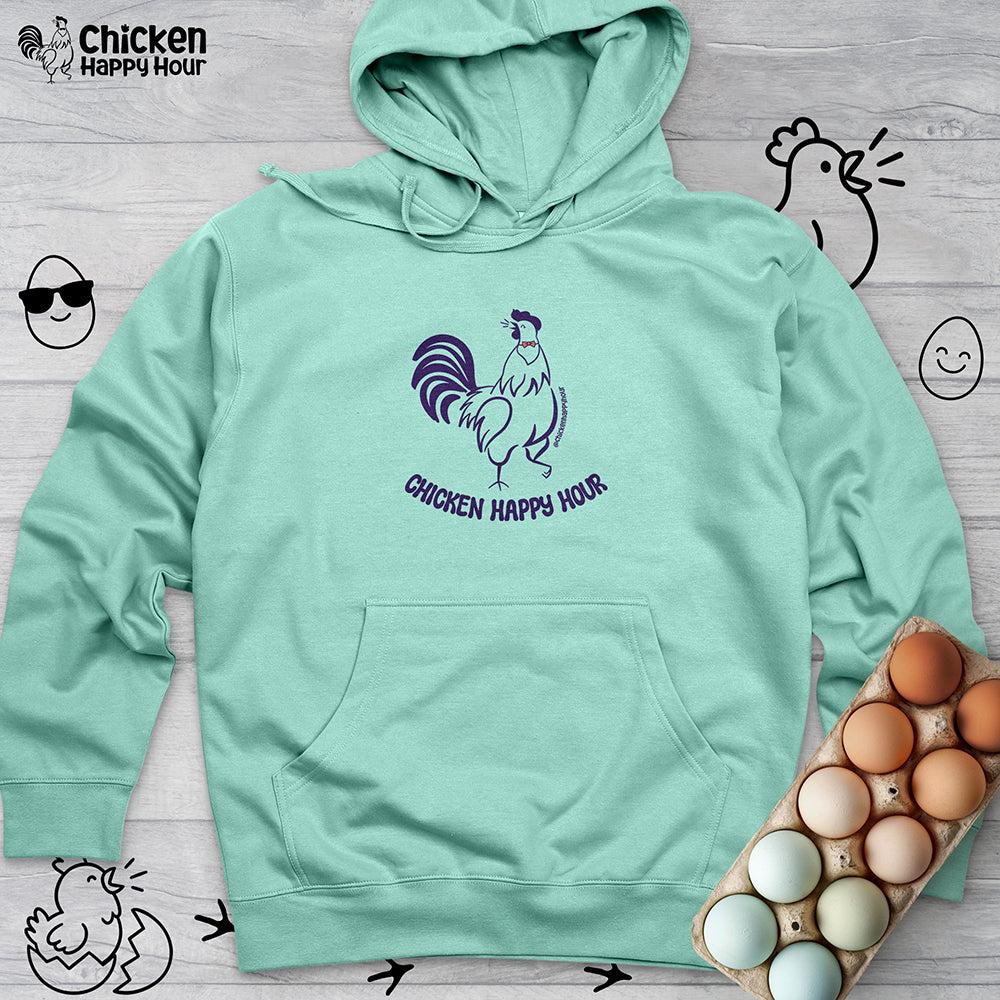 Feminine Chicken Hooded Sweatshirt
