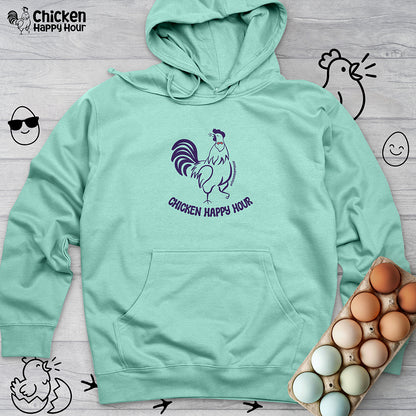 Feminine Chicken Hooded Sweatshirt