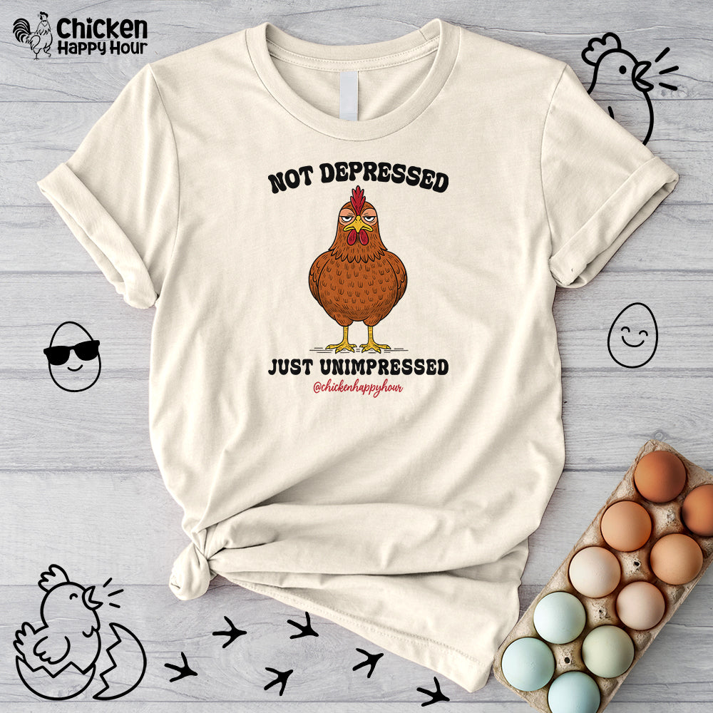 Not Depressed Unisex Tee