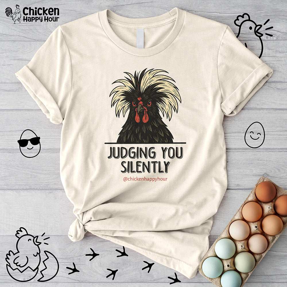 Judging You Silently Unisex Tee
