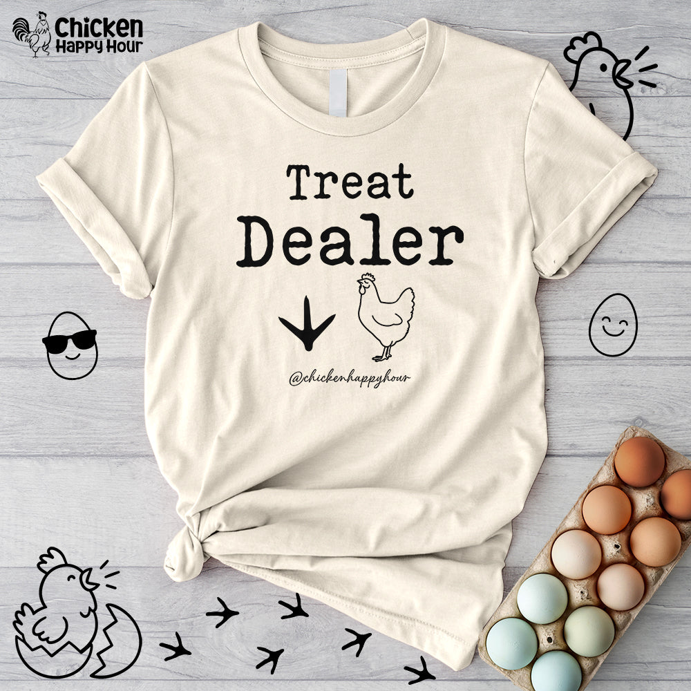Treat Dealer with Chicken Unisex Tee