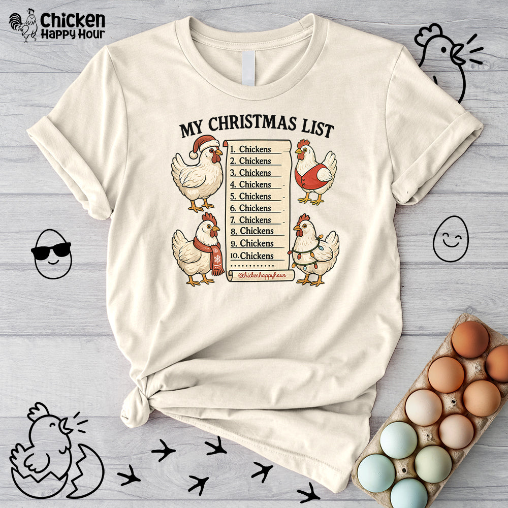 Christmas List Unisex Tee