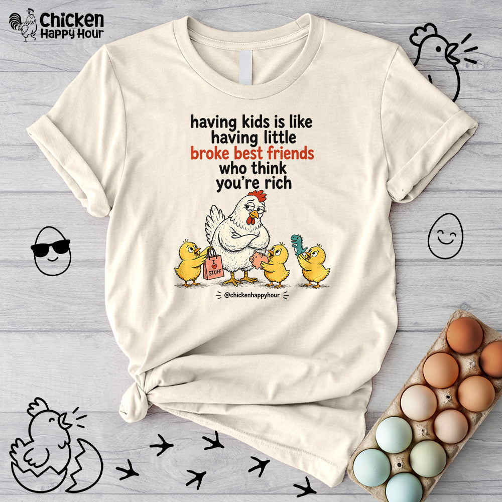 Having Kids Unisex Tee