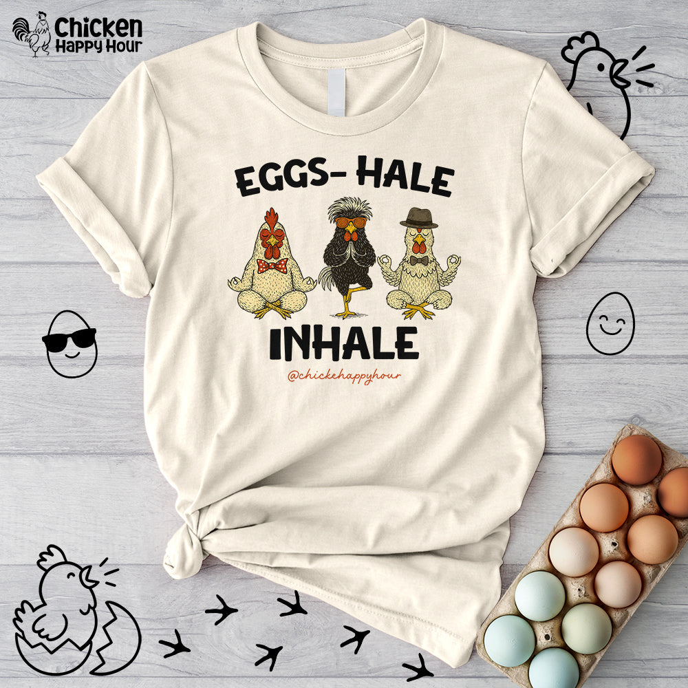 Egg-Hale the Stress Unisex Tee