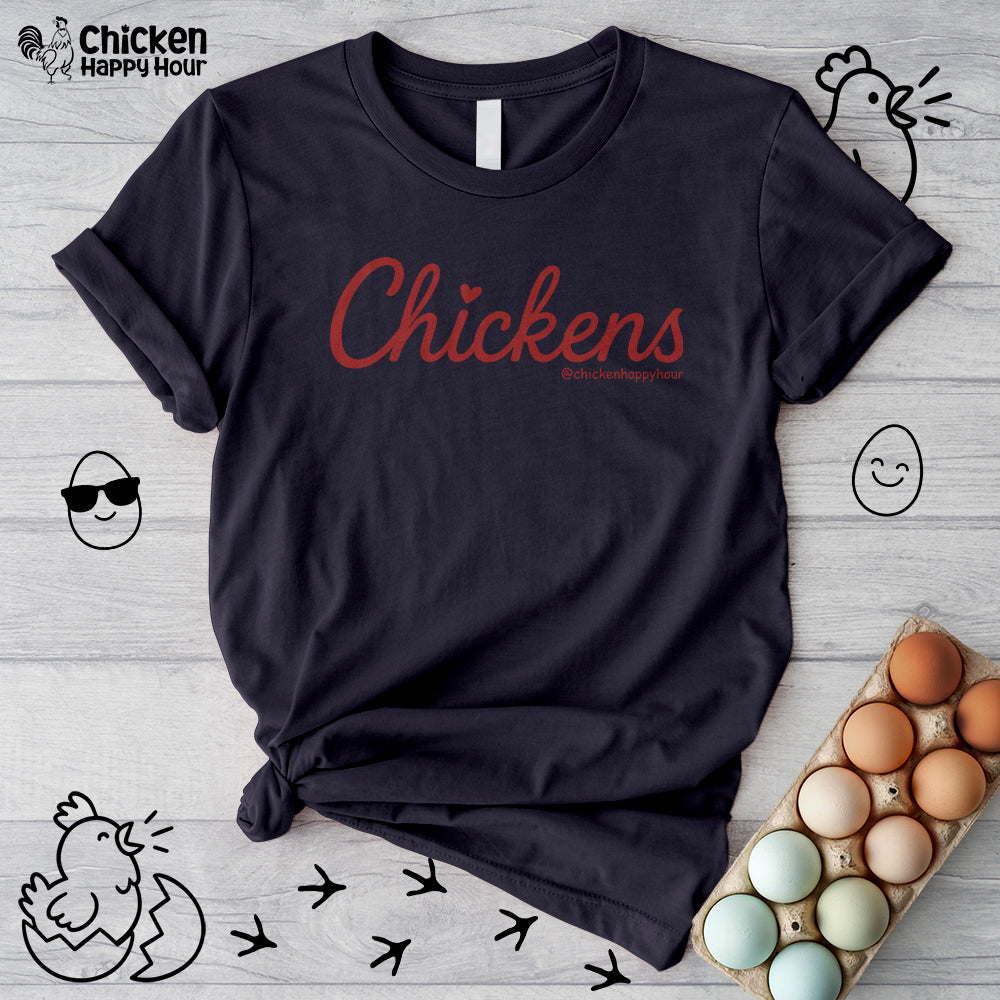 Love Chickens Unisex Tee