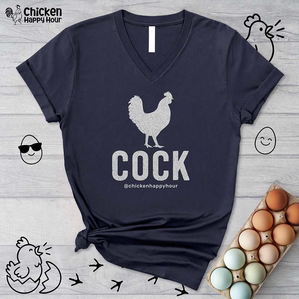 COCK V-Neck Tee