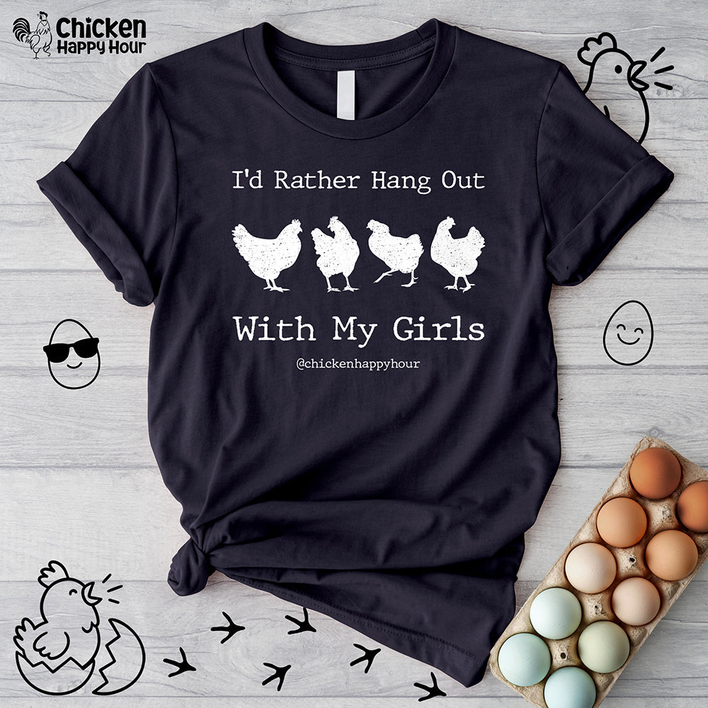 I'd Rather Hang Out Unisex Tee