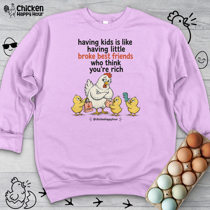 Having Kids Sweatshirt