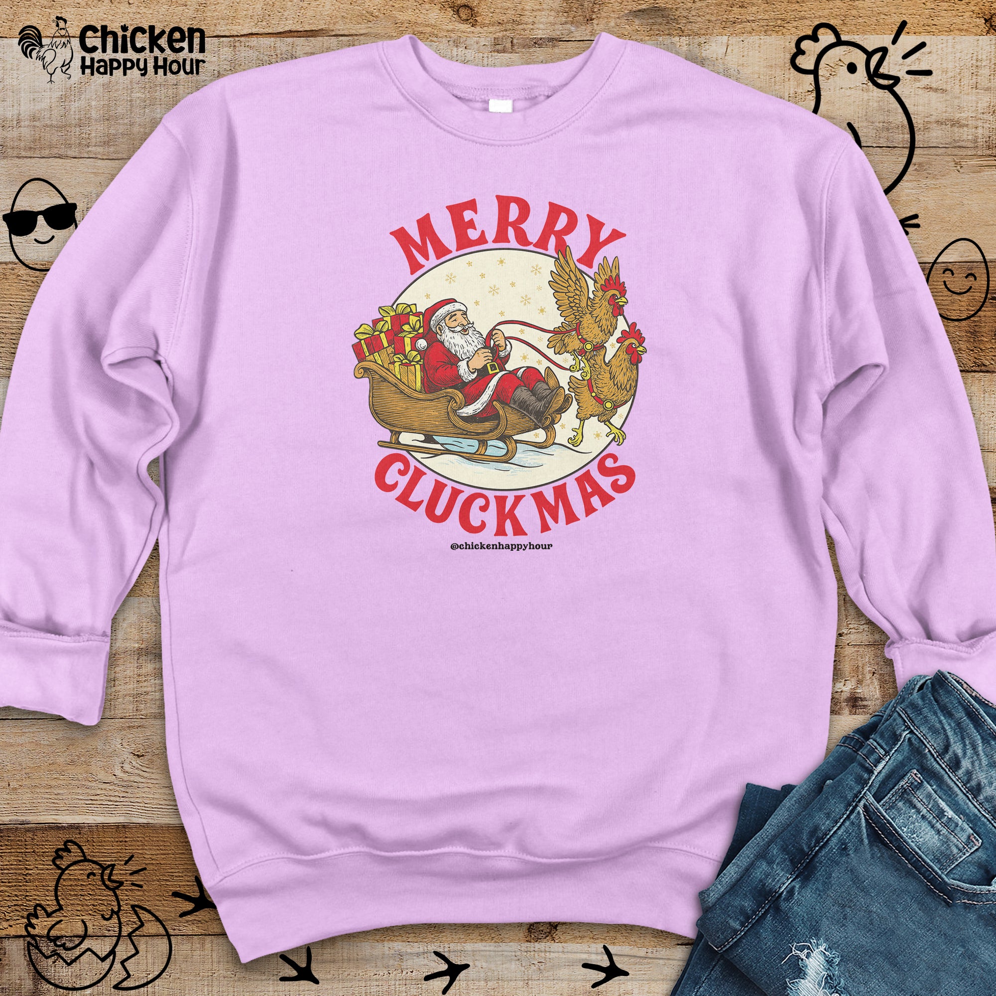 Merry Cluckmus Sweatshirt