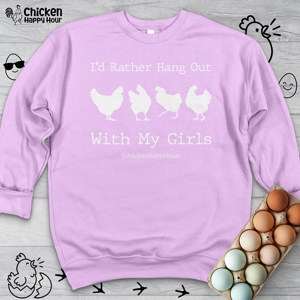 I'd Rather Hang Out Sweatshirt