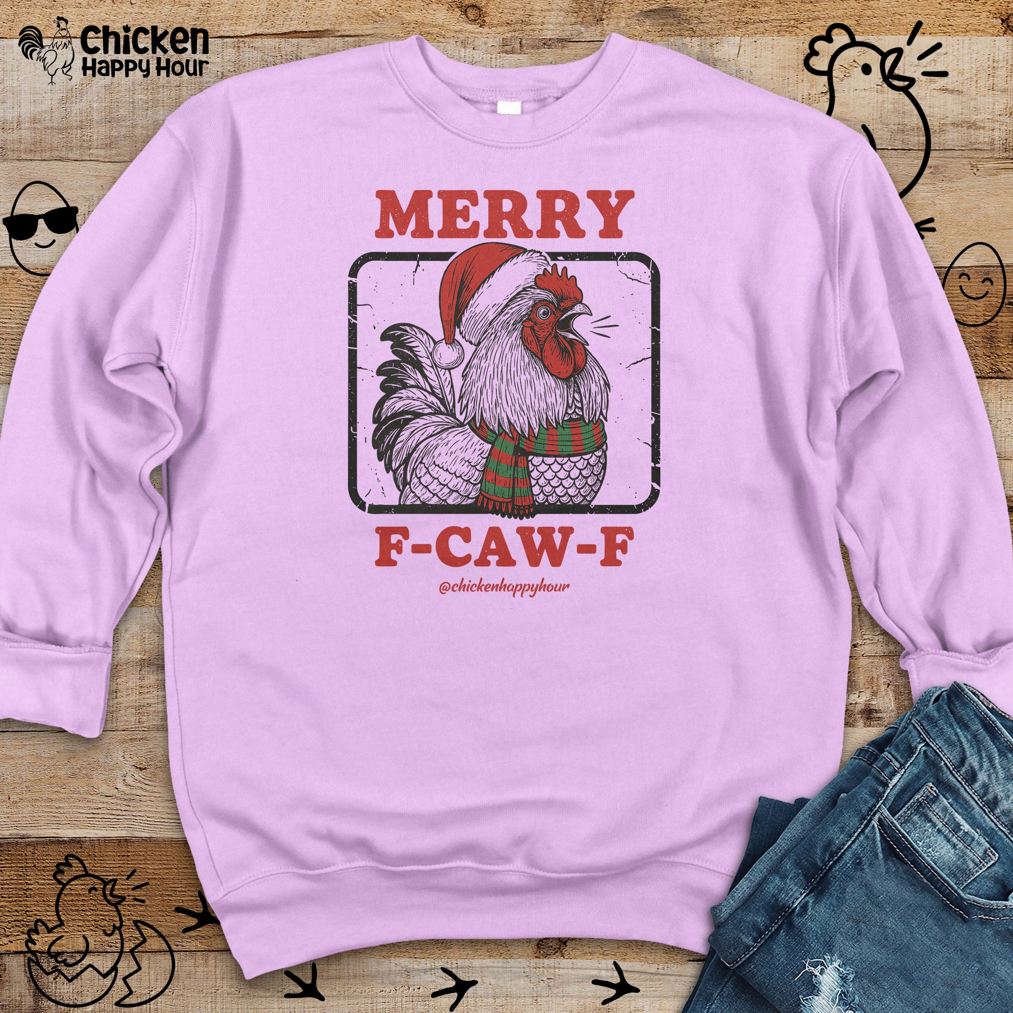 Merry F-Caw-F Sweatshirt