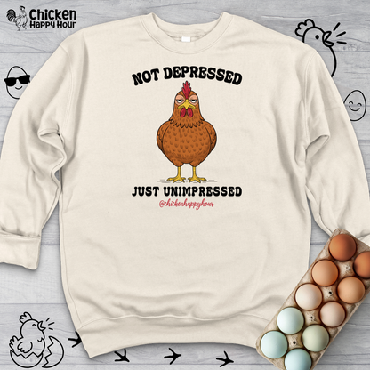 Not Depressed Sweatshirt
