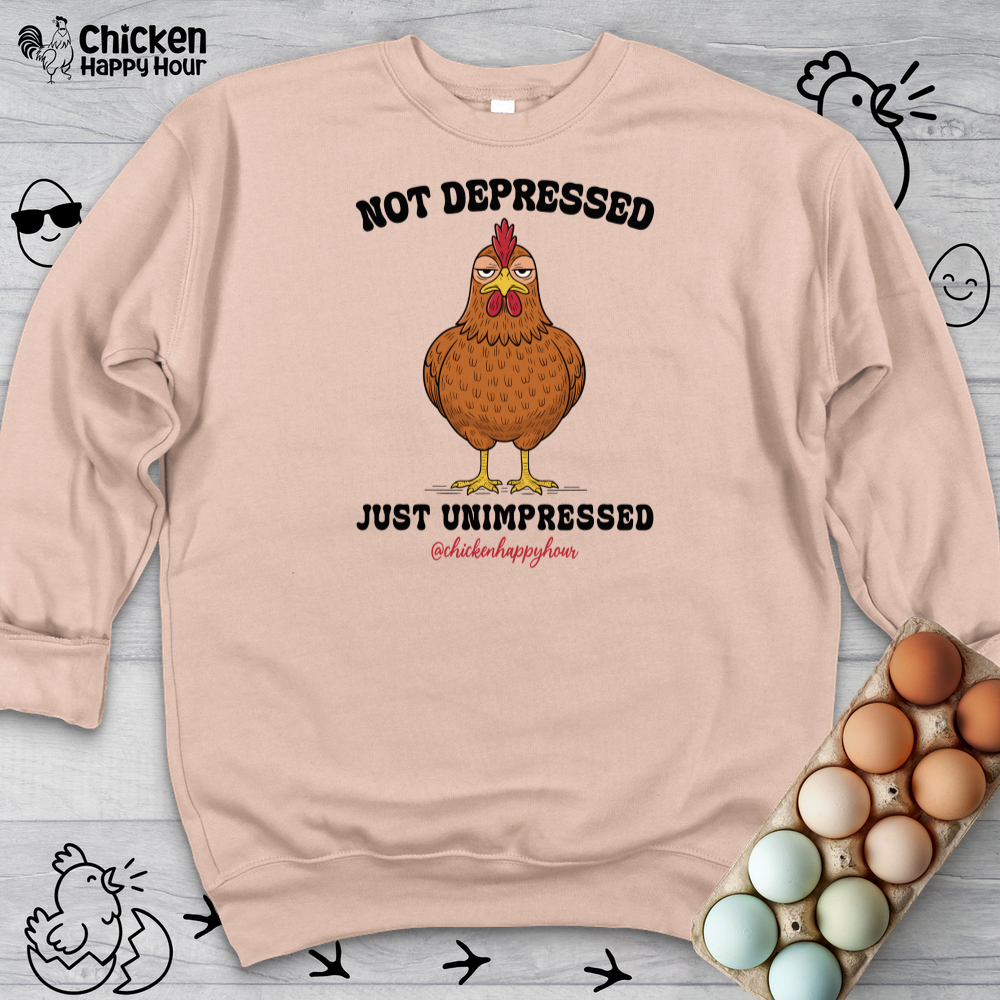Not Depressed Sweatshirt