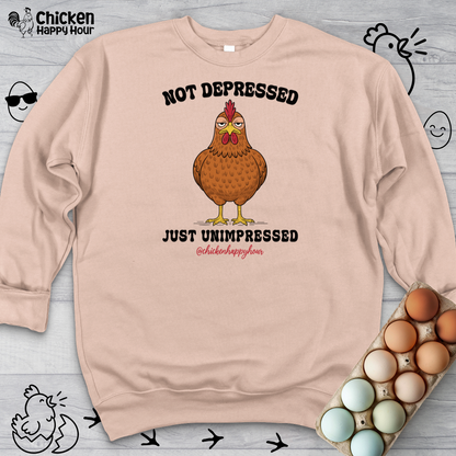 Not Depressed Sweatshirt