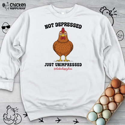 Not Depressed Sweatshirt
