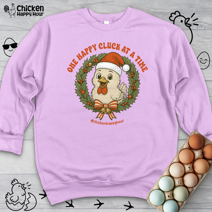 One Happy Cluck at a Time Crewneck