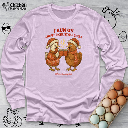 I Run on Coffee & Christmas Cheer Long Sleeve