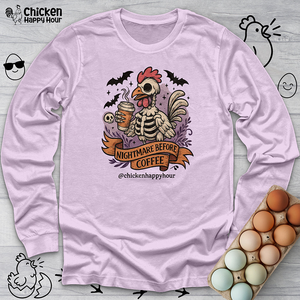 Nightmare Before Coffee Long Sleeve