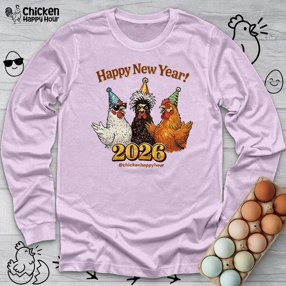 Happy New Year Long Sleeve
