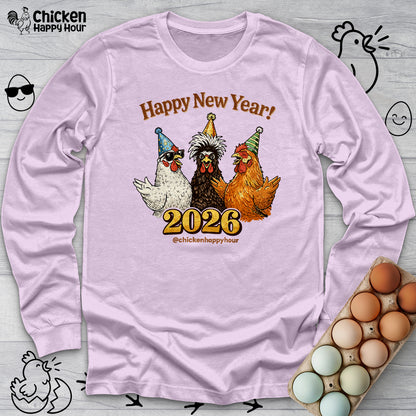 Happy New Year Long Sleeve
