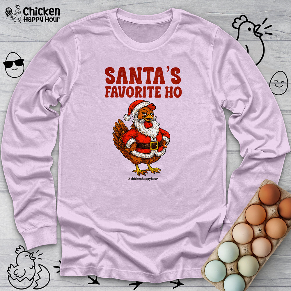 Santa’s Favorite Ho Long Sleeve
