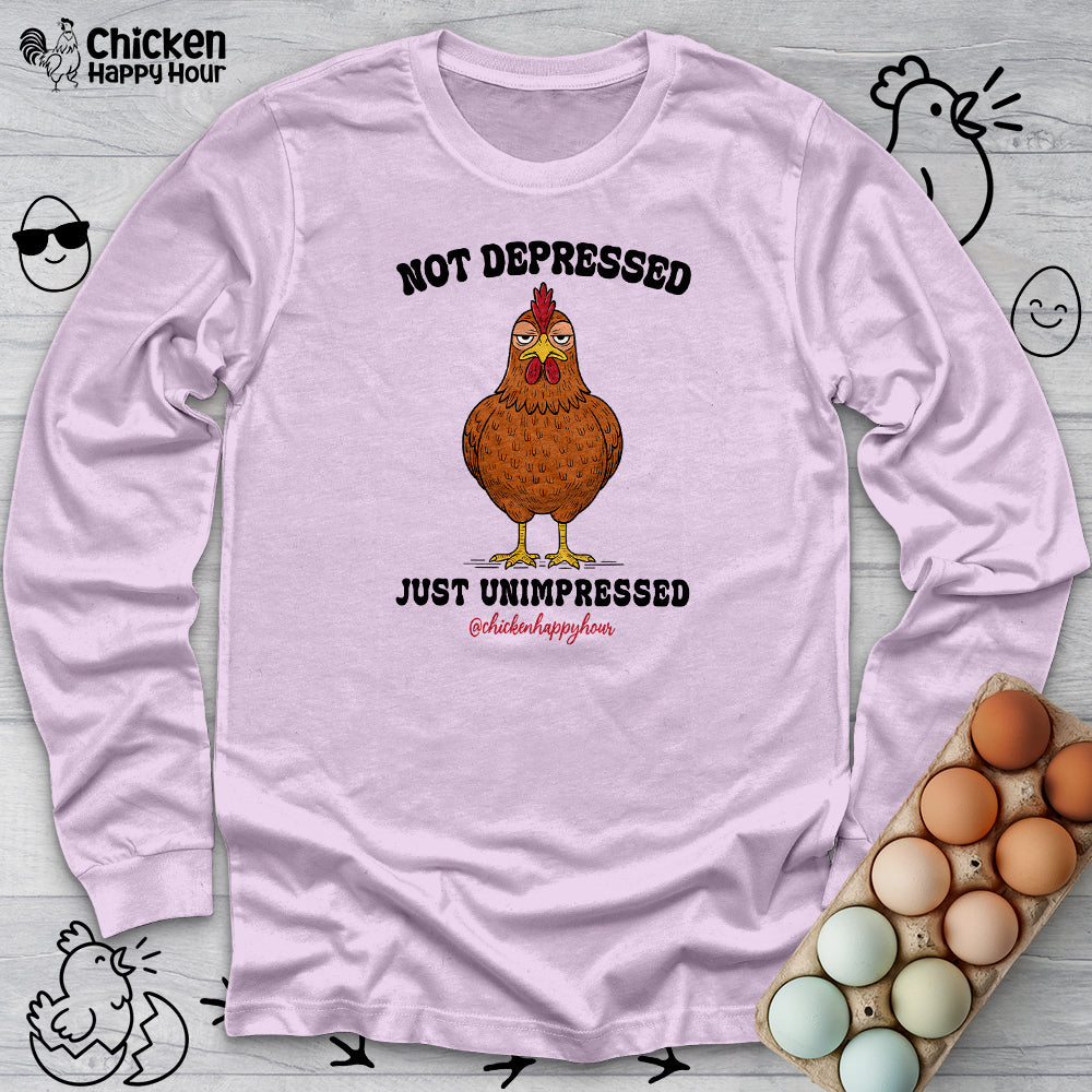 Not Depressed Long Sleeve