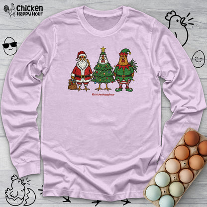 Christmas Chicken Long Sleeve