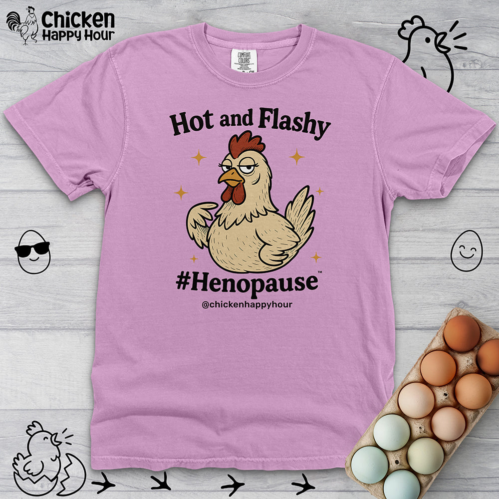 Hot and Flashy Unisex Comfort Colors Tee