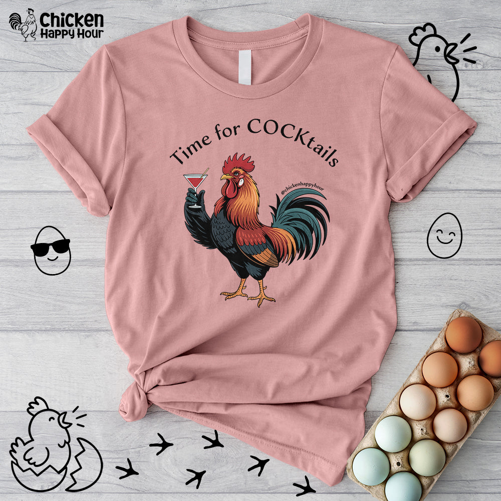 Time for Cocktails Unisex Tee