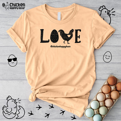 Love Chicken Unisex Tee