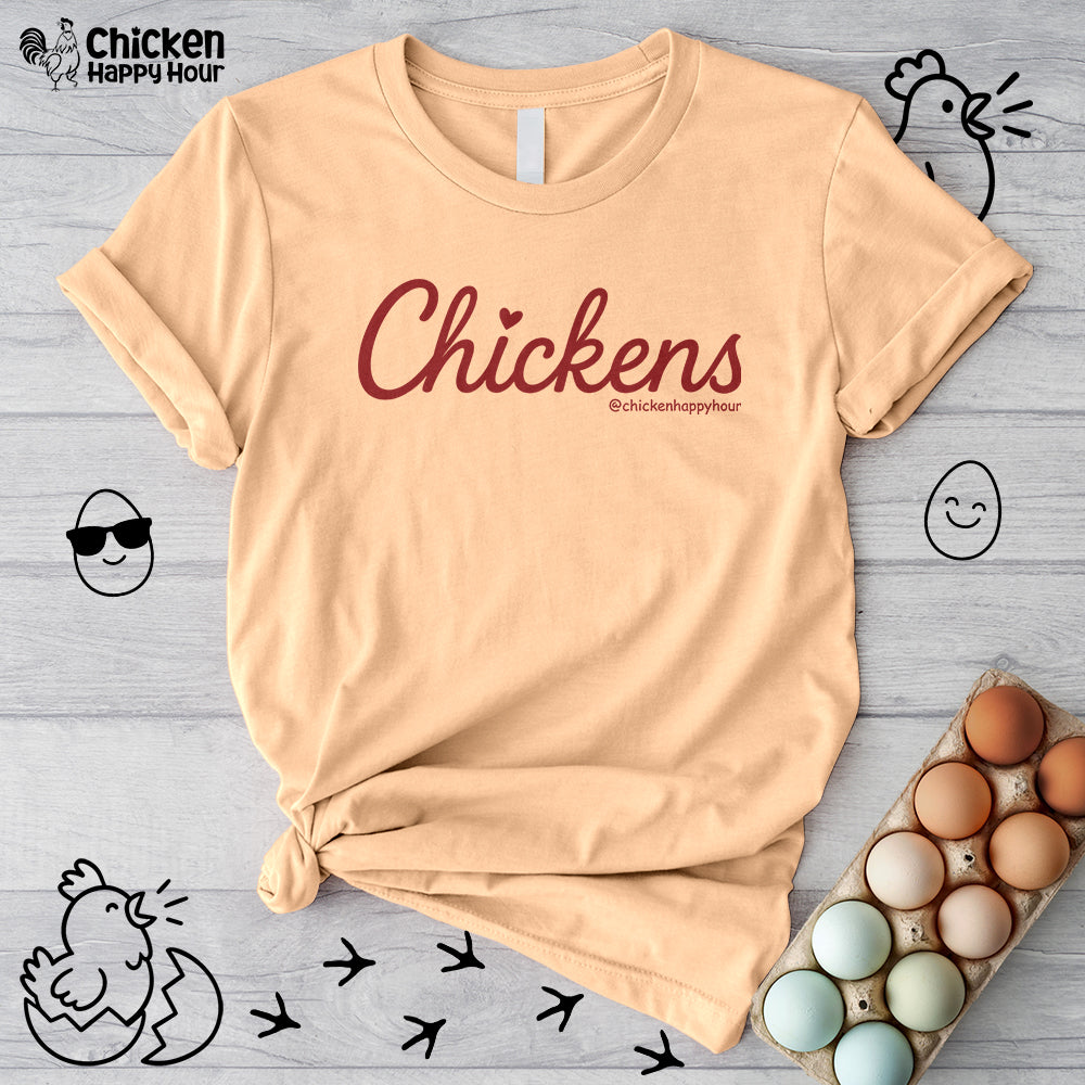 Love Chickens Unisex Tee